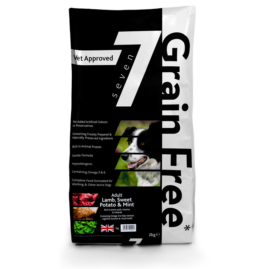 Seven Adult Lamb, Sweet Potato & Mint 2kg