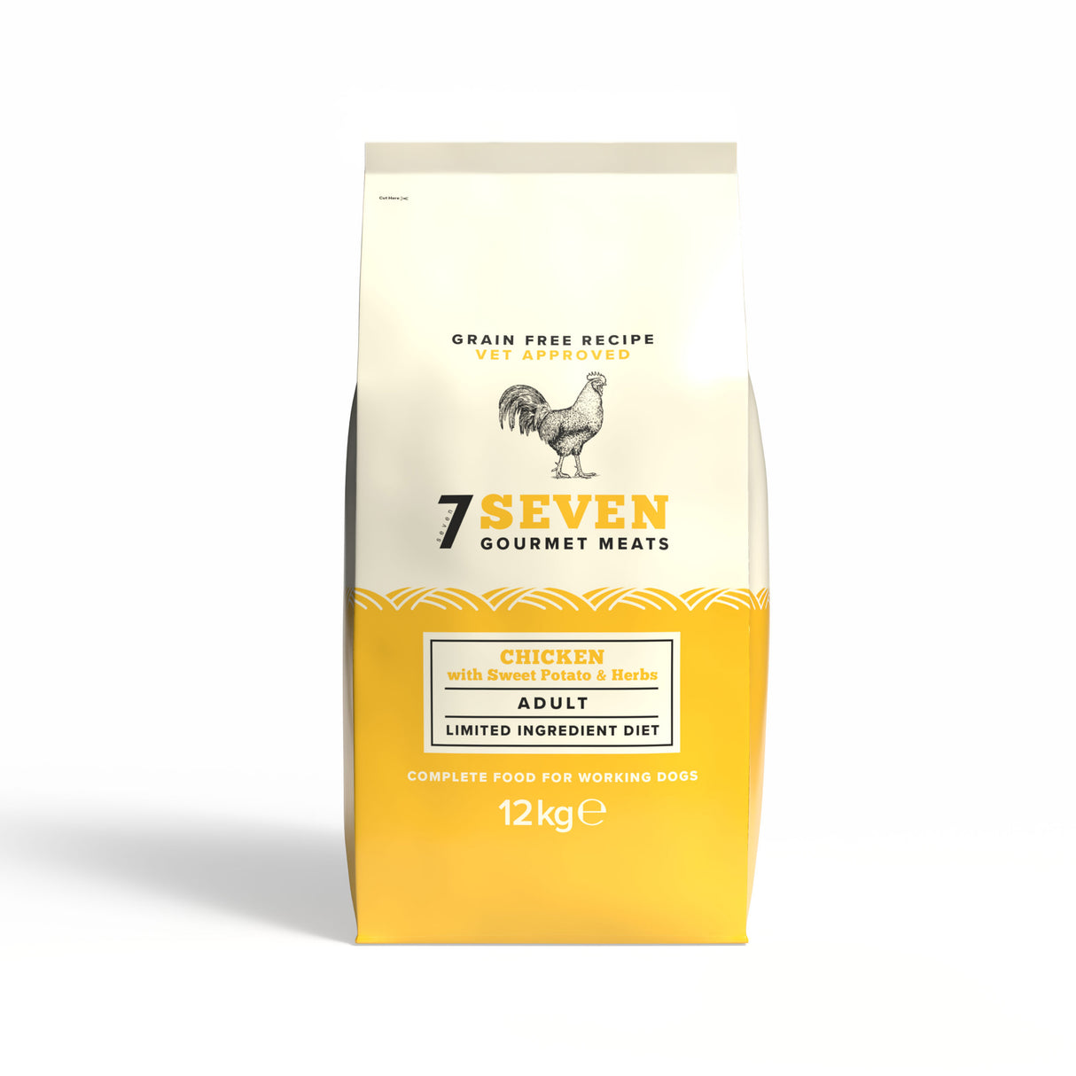 Seven Adult Chicken, Sweet Potato & Herbs Grain Free 12kg