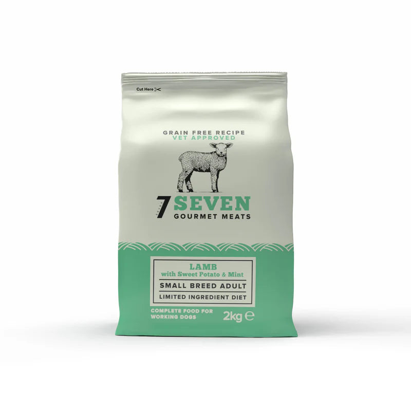 Seven Adult Small Breed Lamb with Sweet Potato & Mint 2kg