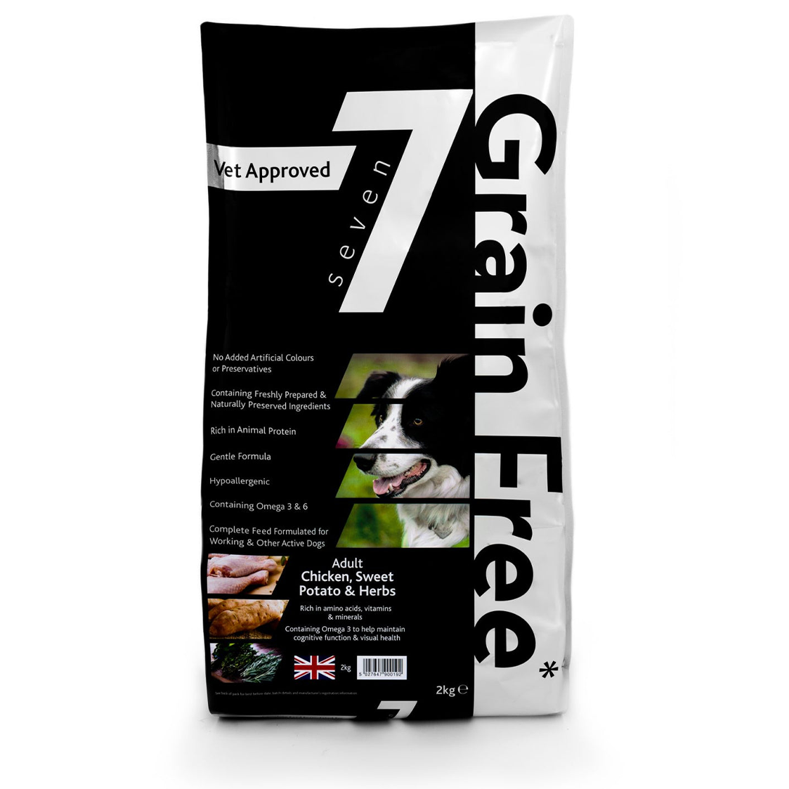 Seven Adult Chicken, Sweet Potato & Herbs Grain Free 2kg