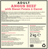 Seven Adult Angus Beef with Sweet Potato & Carrot 2kg