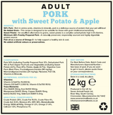 Seven Adult Pork, Sweet Potato & Apple 12kg