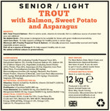 Seven Senior / Light Trout, Salmon, Sweet Potato & Asparagus 12kg