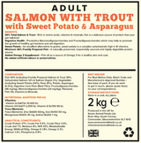 Seven Adult Salmon, Trout & Sweet Potato 2kg
